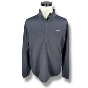 Colmar Half Zip Ski Fleece Sweatshirt Men's‎ 2XL XXL Gray Long Sleeve Pullover